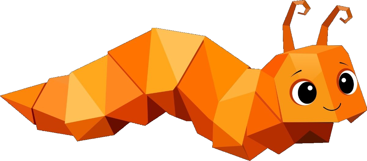 Orange Caterpillar